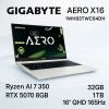 圖片 ⭐️GIGABYTE 技嘉AERO X16 1WH93TWC64DH AI輕薄電競-白(AMD Ryzen AI 7 350/RTX5070/165Hz/32G/1TB SSD/Win11/QHD/16)⭐️