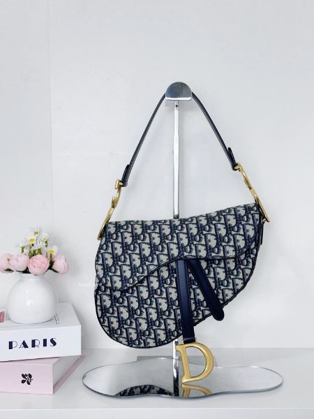 圖片  DIOR Saddle 經典 大款 馬鞍包