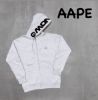 圖片 ［SKR精品服飾］AAPE 今年最新爆款 帽子刺繡logo 棉質 連帽外套 C358