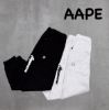 圖片 ［SKR精品服飾］AAPE 背面電繡字母logo 縮口褲 棉褲 長褲 C636