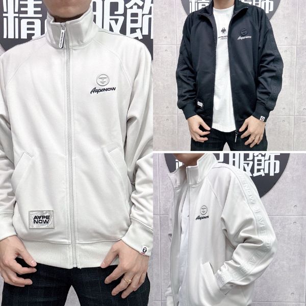 圖片 ［SKR精品服飾］AAPE 猿人刺繡 手臂串標logo 立領 薄外套 C319