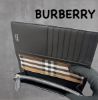 圖片 ［SKR精品服飾］BURBERRY 鐵牌立體logo 錢包 對開式長夾