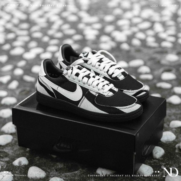 NICEDAY 現貨 Nike Field General Zebra Skin 斑馬 黑白 白黑 斑紋 IM5768-001