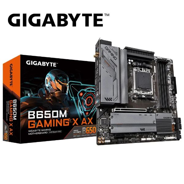 圖片 技嘉 B650M GAMING X AX(M-ATX/LAN 2.5G+AMD 無線/4DIMM)6+2+1相電源