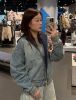 圖片 Adidas Originals Denim Padded Jacket 牛仔連帽外套 人造絨 丹寧 刷舊水洗 淺藍色 刺繡 厚磅 /預購