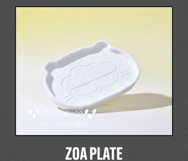 圖片 Gd X Zoa X friends 貓咪盤子 超可愛