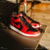 NICEDAY 現貨 Air Jordan 1 Low 紅黑 黑紅 反轉 禁穿 公牛 芝加哥 553558-606