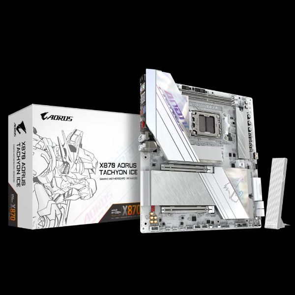 圖片 技嘉 X870 AORUS TACHYON ICE(E-ATX/LAN 5G+Wi-Fi 7/註五年)18+2+2相