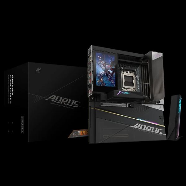 圖片 技嘉 X870E AORUS XTREME X3D AI TOP(E-ATX/2*Realtek 10Gb+Wi-Fi 7/註五年)24+2+2相