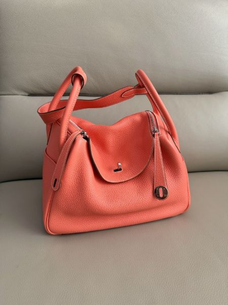 圖片 「M.Y精品」馬家 Lindy 30 龍蝦粉 銀釦