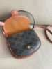 圖片 「M.Y精品」Celine 凱旋門 mini 馬鞍包 經典老花 