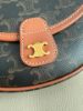 圖片 「M.Y精品」Celine 凱旋門 mini 馬鞍包 經典老花 