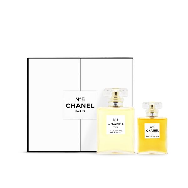 圖片 CHANEL 香奈兒香氛 N°5 奇幻雪白 5號典藏香氛禮盒附吊飾 - 2024聖誕節限量/專櫃緞帶包裝