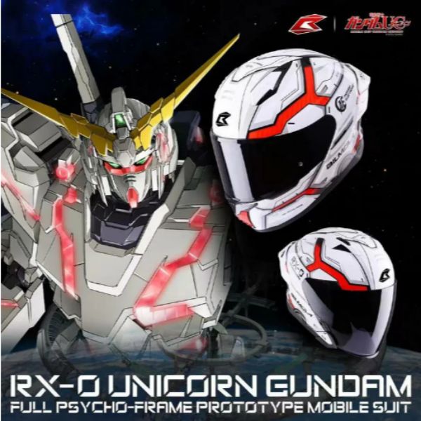 圖片 【台中硬了安全帽】BILMOLA NEX-R X 鋼彈 機動戰士 RX-0 獨角獸 新品 含稅 台灣公司貨