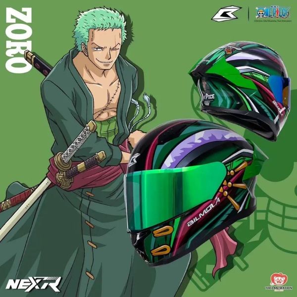 圖片 【台中硬了安全帽】BILMOLA NEX-R X 航海王 海賊王 索隆 新品 含稅 台灣公司貨