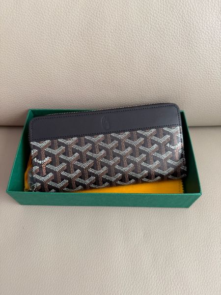 圖片 「M.Y精品」goyard 戈雅 長夾  Matignon GM 經典款 黑色