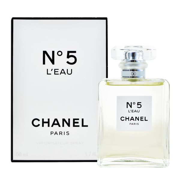 圖片 CHANEL 香奈兒香氛  N°5 L'EAU EDT 5號清新晨露淡香水 50ml - 專櫃緞帶包裝