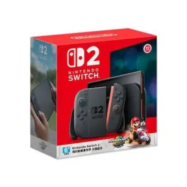 圖片 Switch 2 瑪利歐賽車世界同捆主機