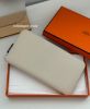 圖片 愛馬仕絲巾長夾（奶昔白）