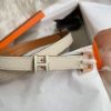 圖片 Hermes 白色玫瑰金pop h 15腰帶