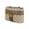 圖片 Gucci Ophidia 帆布手提兩用斜背化妝包(816357-烏木)