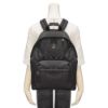 圖片 Moncler 尼龍品牌皮標拉鍊後背包(黑)