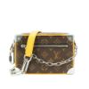 圖片 Louis Vuitton 展示品 Mini Soft Trunk 帆布印花拉鍊斜背包(M12767-咖)