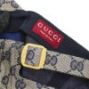 圖片 Gucci 經典雙G logo帆布紅藍線棒球帽#S(藍)