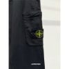 圖片 Stone island 石頭島 經典小logo黑色 縮口 長褲