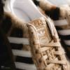 NICEDAY 代購 Adidas Gazelle Indoor X atmos Trinity Leopard 聯名 毛毛 焦糖底  棕色 豹紋 JS4599