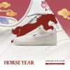 NICEDAY 預購 NIKE Air Force 1 紅白 2026 馬年 新年 浮雕 麂皮 復古 IQ1119-011