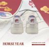 NICEDAY 預購 NIKE Air Force 1 紅白 2026 馬年 新年 浮雕 麂皮 復古 IQ1119-011