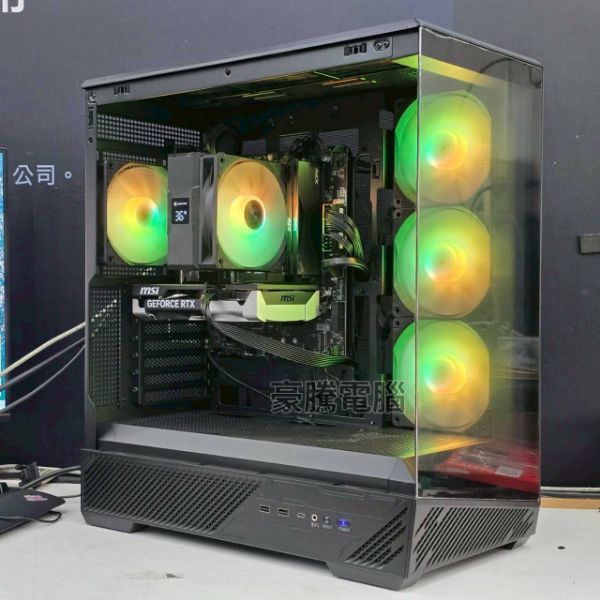 圖片 奶熊14號 INTEL Ultra 5 225 獨顯 RTX5060 2X 8G 電競主機 遊戲機