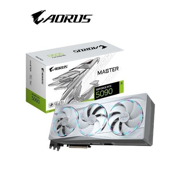 圖片 GIGABYTE 技嘉 AORUS GeForce RTX 5090 MASTER ICE 32G 顯示卡