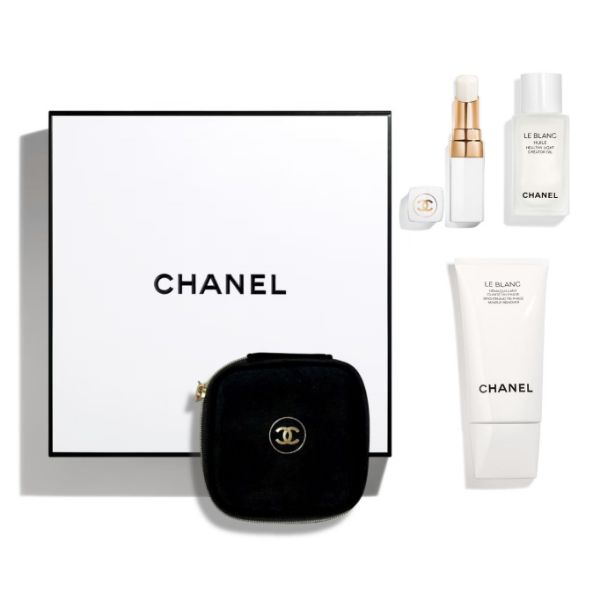 圖片 CHANEL 香奈兒保養 珍珠光感TXC美白養膚禮盒附化妝包 - 精選禮盒/專櫃緞帶包裝