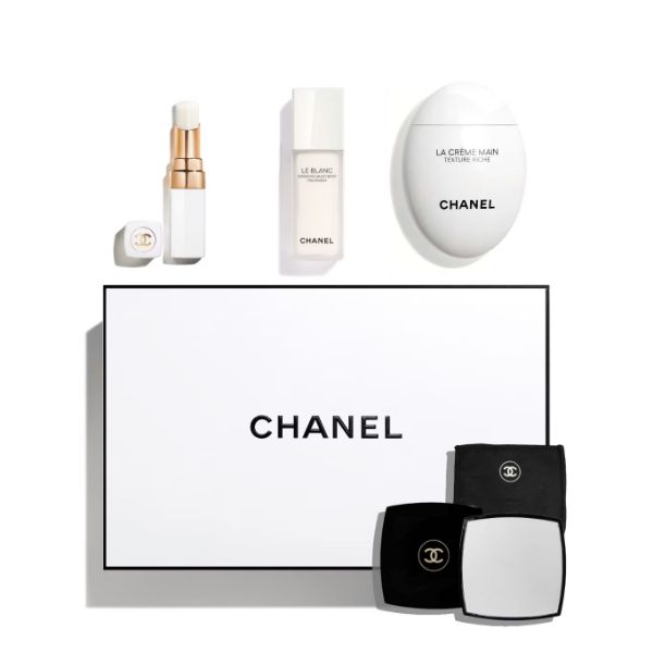 圖片 CHANEL 香奈兒保養 珍珠光感TXC美白淡斑禮盒附巧妝鏡 - 精選禮盒/專櫃緞帶包裝