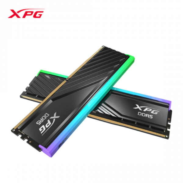 圖片 威剛 64G(雙通32G*2)D5-6000/CL30 LancerBlade矮RGB黑(AX5U6000C3032G-DTLABRBK)