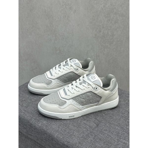 圖片 Dior 經典 灰白色壓紋設計 B27 球鞋