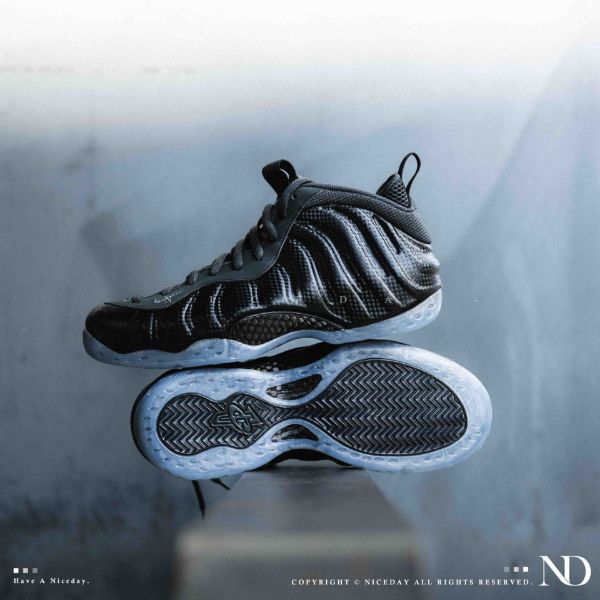NICEDAY 現貨 Nike Air Foamposite One Carbon 卡夢 碳纖維 冰底 黑色 黑 男鞋 HF2902-002