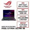 圖片 ASUS ROG Strix SCAR 18 G835LX-0021A275HX-NBLM 闇夜黑 華碩槍神旗艦滿血版電競筆電/Ultra 9-275HX/RTX5090 24G/64GB DDR5/2TB PCIe/18吋 16:10 2.5K 240Hz/W11/含ROG後背包及電競滑鼠🎈送保護套/滑鼠墊/鍵盤膜🎈