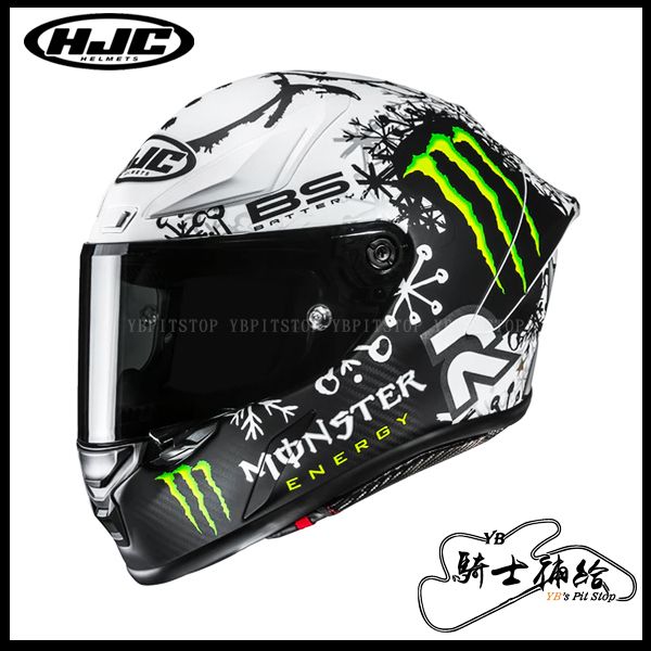 圖片 HJC RPHA 1 V2 CARBON SNOW DIABLO 雪人惡魔 RPHA1 碳纖維