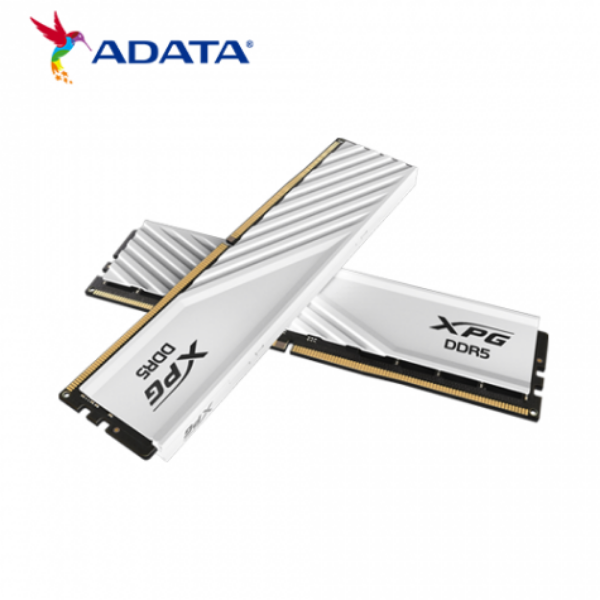 圖片 威剛 32G(雙通16G*2)D5-5600/CL46 LancerBlade矮 白(AX5U5600C4616G-DTLABWH)