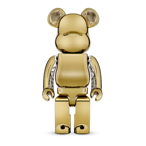 圖片 BE@RBRICK Audio 400% 藍牙音響 限量 金、銀、鈦 三入組