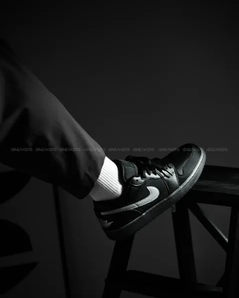 iSNEAKERS 調貨 Air Jordan 1 Low "Dark Gum" 深黑反光白 HV5968-001