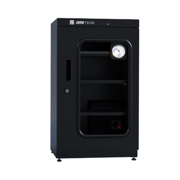 圖片 收藏家93公升專業型電子防潮箱 AX-96P(日製溼度儀/複合式抽拉及鋼製層板/公務機關首選)