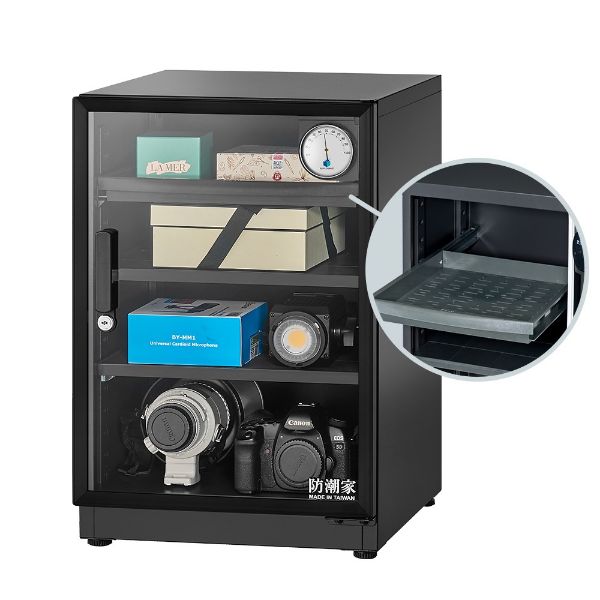 圖片 防潮家84公升電子防潮箱 D-82CA 台灣製 7年保固 穩定除濕