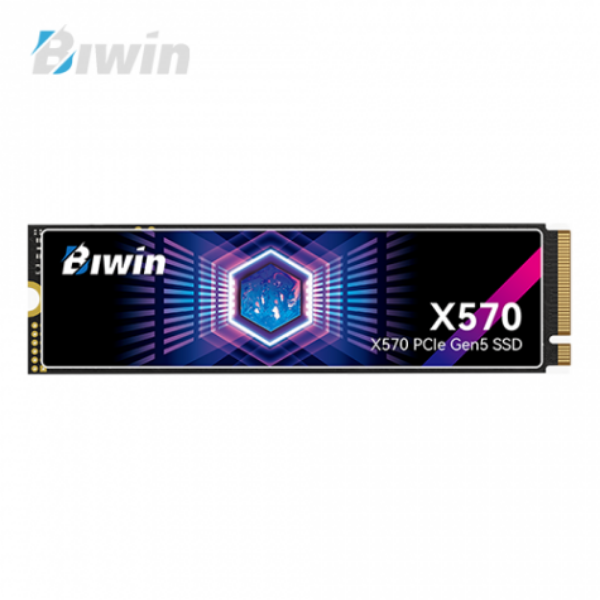 圖片 Biwin 佰維 X570 4TB/Gen5/讀14500M/寫11000M/TLC 單面設計 【五年保】