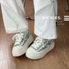 NICEDAY 代購 Dickies 英倫 厚底 增高 帆布鞋 灰藍 淺藍 藍白 白 女款 251W50LXS57A