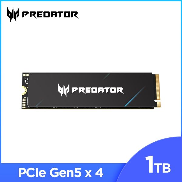 圖片 宏碁 Acer Predator GM9 1TB/Gen5/讀14000/寫7300/TLC 單面設計 【五年保】