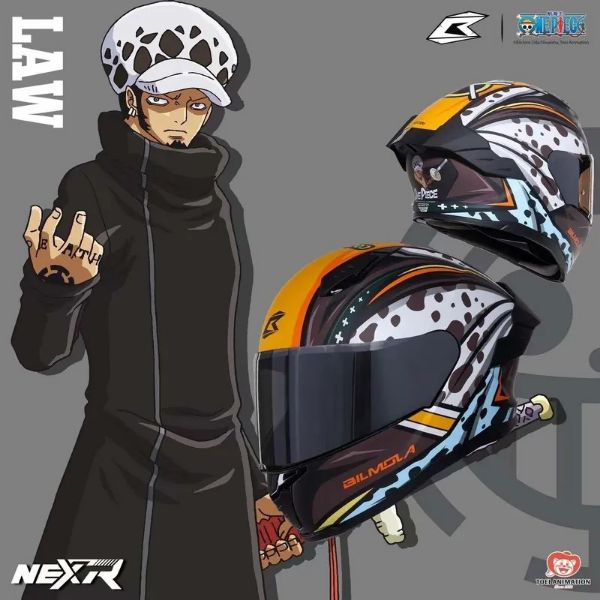 圖片 【台中硬了安全帽】BILMOLA NEX-R X 航海王 海賊王 羅 新品 含稅 台灣公司貨